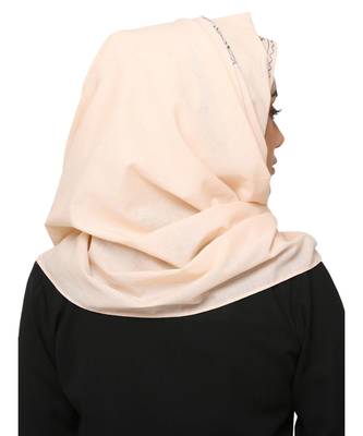 Cotton   Muslim Islamic Fancy Stylish Casual Hijab Scarf For Women Girls 4