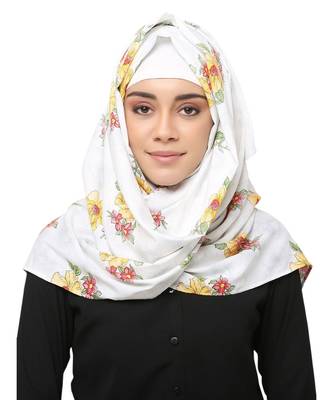 Cotton Rayon  Muslim Islamic Fancy Stylish Casual Hijab Scarf For Women Girls 4
