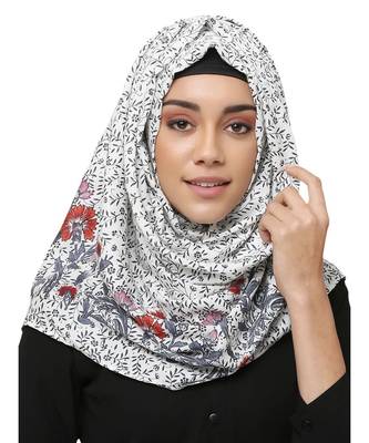Cotton Rayon  Muslim Islamic Fancy Stylish Casual Hijab Scarf For Women Girls 3