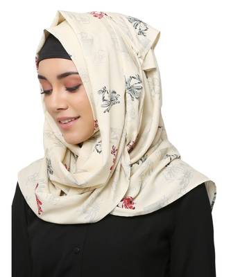 Cotton Rayon  Muslim Islamic Fancy Stylish Casual Hijab Scarf For Women Girls 2