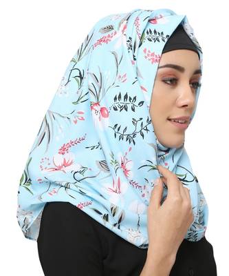 Cotton Rayon  Muslim Islamic Fancy Stylish Casual Hijab Scarf For Women Girls 1