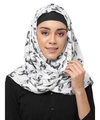 Cotton Rayon  Muslim Islamic Fancy Stylish Casual Hijab Scarf For Women Girls 3