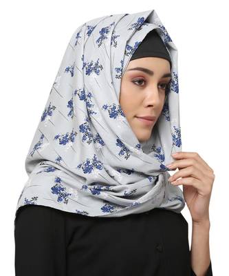 Cotton Rayon  Muslim Islamic Fancy Stylish Casual Hijab Scarf For Women Girls 1