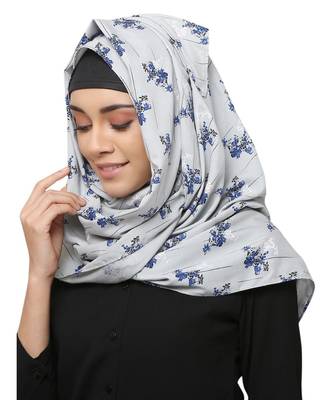 Cotton Rayon  Muslim Islamic Fancy Stylish Casual Hijab Scarf For Women Girls 2