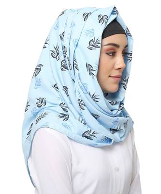 Cotton Rayon  Muslim Islamic Fancy Stylish Casual Hijab Scarf For Women Girls 1