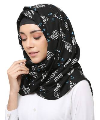 Cotton Rayon  Muslim Islamic Fancy Stylish Casual Hijab Scarf For Women Girls 2