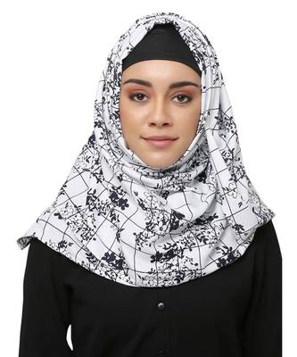 Cotton Rayon  Muslim Islamic Fancy Stylish Casual Hijab Scarf For Women Girls 3