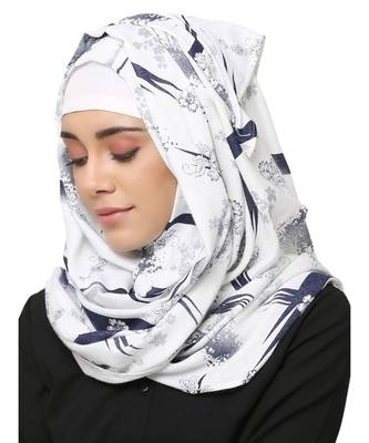 Cotton Rayon  Muslim Islamic Fancy Stylish Casual Hijab Scarf For Women Girls 2