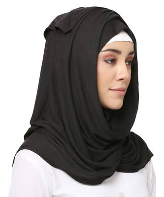 Viscose Jersey Muslim Islamic Fancy Stylish Casual Hijab Scarf For Women Girls 1