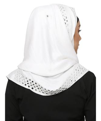 Viscose  Muslim Islamic Fancy Stylish Casual Hijab Scarf For Women Girls 4