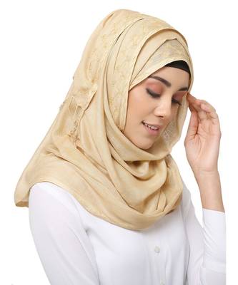 Viscose  Muslim Islamic Fancy Stylish Casual Hijab Scarf For Women Girls 1