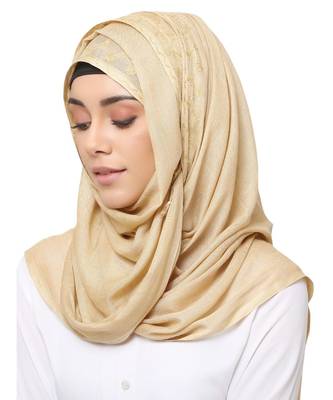 Viscose  Muslim Islamic Fancy Stylish Casual Hijab Scarf For Women Girls 2