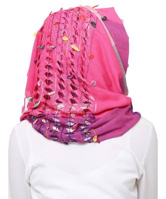 Viscose  Muslim Islamic Fancy Stylish Casual Hijab Scarf For Women Girls 4