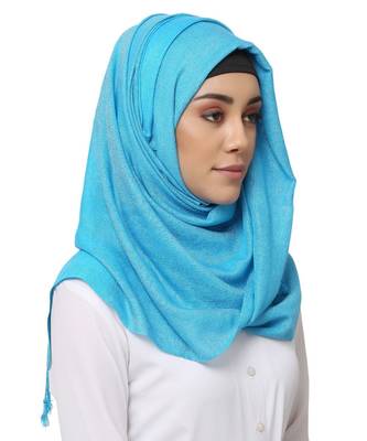 Viscose  Muslim Islamic Fancy Stylish Casual Hijab Scarf For Women Girls 1