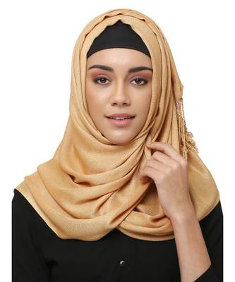 Viscose  Muslim Islamic Fancy Stylish Casual Hijab Scarf For Women Girls 2