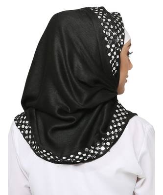 Viscose  Muslim Islamic Fancy Stylish Casual Hijab Scarf For Women Girls 4