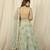 Olive Green Embrodary Work  Net with Raw Silk  Cancan Lehenga Choli