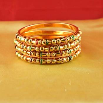 gold platted bangles  2