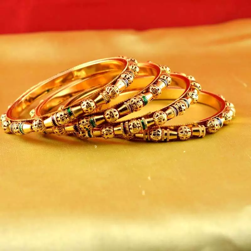 Gold Platted Bangles