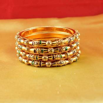 Gold Platted Bangles 2