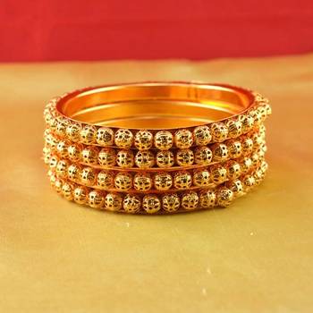 Gold Platted Bangles 1