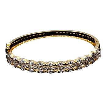White gold plated antique gold Copper   Bracelets 1