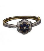 Blue gold plated antique gold Copper   Bracelets