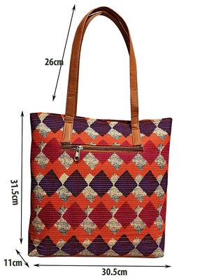 Ffc Stylish Cotton Combo Handbag Bag For Woman And Girls 2