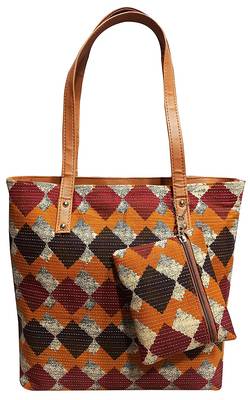 Ffc Stylish Cotton Combo Handbag Bag For Woman And Girls 2
