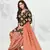 Brown Abstract Print Cotton Unstitched Salwar Kameez With Dupatta