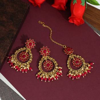 Pink danglers-drops 1