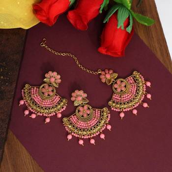 Pink danglers-drops 1