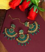 Green danglers-drops