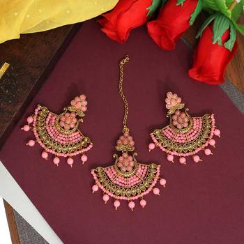 Pink danglers-drops 1