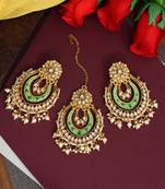 Green danglers-drops