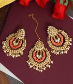 Orange danglers-drops