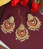 Orange danglers-drops