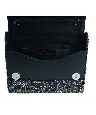 Designer Sling Bag with Black and White stone work 3
