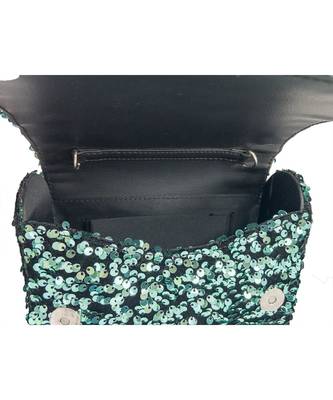 Party wear bottle green sling Bag 3