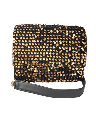 Party wear golden sling Bag 1