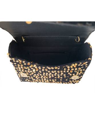 Party wear golden sling Bag 3