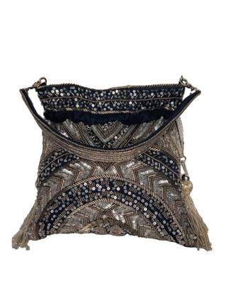 Dark Blue Potli Bag 2