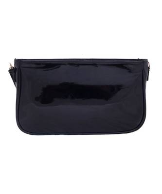 Glossy Black Sling Bag 2