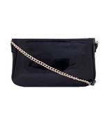 Glossy Black Sling Bag