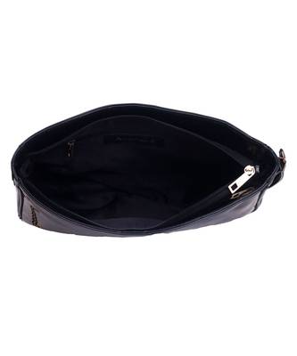 Glossy Black Sling Bag 3