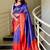 Blue Kanjivaram Soft Pure Silk Saree With Blouse Piece