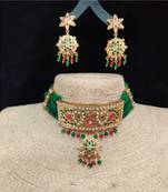 green cubic zirconia chokers