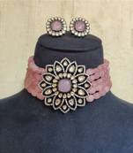 green cubic zirconia chokers