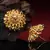 Gold earrings
