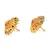 Gold earrings